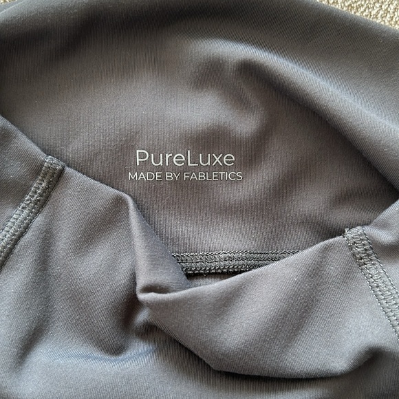 Oasis PureLuxe High-Waisted Pocket Kick Flare XXS Onxy Grey - Picture 5 of 9